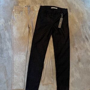 Bundle: pair of Tractor Stretchy Jeans Black and Gold